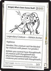 Brigid, Who's Seen Some Stuff - Magic: The Gathering - MoxLand